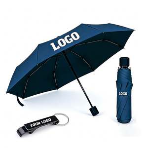 Parapluies personnalisés avec logo en gros pour événements professionnels, cadeaux promotionnels, parapluies portables de qualité anti-UV - Product Image 1