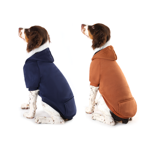 Jumpsuit <b>Warm</b> Soft Pet Clothes Wholesale Customized Hoodie <b>Dog</b> <b>Coats</b> Pet Clothes Winter Plain Pet Hoodie - Product Image 4