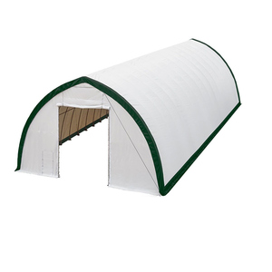 Abri de stockage en tente dôme en tissu PVC personnalisé pour conteneur industriel - Product Image 2