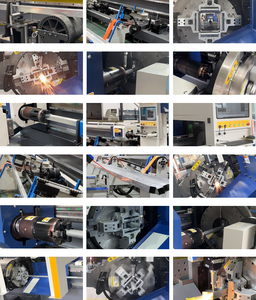 เครื่องตัดท่อไฟเบอร์เลเซอร์แบบแขวนด้านข้างอัตโนมัติเต็มรูปแบบ รุ่น G120C พร้อมระบบควบคุม Cypcut รองรับ AI ได้รับการรับรองมาตรฐาน CE สำหรับประเทศจอร์แดน - Product Image 2