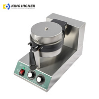 Machine à burgers UFO professionnelle avec logo personnalisé, presse à panini électrique pour gelato, gaufrier antiadhésif pour burgers glacés et sandwichs.