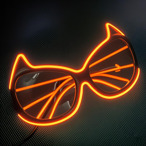 <strong>Top</strong> Fashion Devil Luminous Led Glasses Creative Festival Led Light up Glasses for Party Supplies - Product Image 6