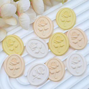 Sceau de <span class=keywords><strong>cire</strong></span> acrylique pour invitations de mariage, autocollant de scellage, étiquette auto-adhésive, <span class=keywords><strong>en</strong></span> <span class=keywords><strong>feuille</strong></span> de saule, sceaux botanique - Product Image 5