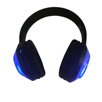 Casque d'écoute Disco silencieux F7 à lumière LED pour fête, vente en gros