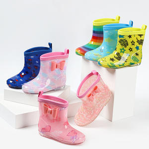 Botas <span class=keywords><strong>de</strong></span> lluvia <span class=keywords><strong>de</strong></span> <span class=keywords><strong>tela</strong></span> floral <span class=keywords><strong>para</strong></span> niños Diseño <span class=keywords><strong>de</strong></span> persecución <span class=keywords><strong>de</strong></span> estrellas <span class=keywords><strong>para</strong></span> otoño Entrega lista <span class=keywords><strong>para</strong></span> niños niñas bebés - Product Image 3