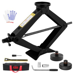 Kit de cric à ciseaux <span class=keywords><strong>3</strong></span> tonnes pour <span class=keywords><strong>Tesla</strong></span> <span class=keywords><strong>Model</strong></span> Y <span class=keywords><strong>3</strong></span> S X avec patins de cric en caoutchouc et clés en L, outil de <span class=keywords><strong>changement</strong></span> de pneus - Product Image 1