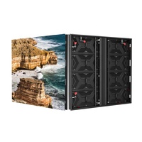 Yushuo YSTI-P2.97 Fabrika Fiyatı P2.97 Kavisli Ekran LED Modülleri Tam Renkli Dış Mekan Kullanımı Video Duvarı IP65 Su Geçirmez Ekran