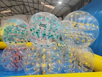 Prix du fabricant Boule de pare-chocs gonflable en PVC pour les jeux de sport pour enfants Installations de parcs d'attractions Projets de divertissement amusants