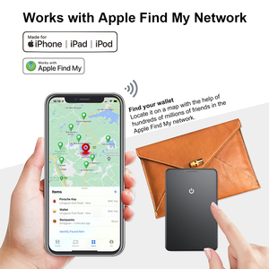 Carte de localisation intelligente ultra-mince à double système de charge sans fil pour <span class=keywords><strong>Apple</strong></span> Find My et Google, pour clés, portefeuille, bagages, animaux de compagnie - Product Image 3