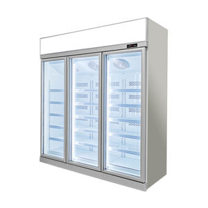 Produits surgelés commerciaux à trois portes en verre/réfrigérateur de congélateur d'affichage de congélateur de stockage de boulettes de viande - Product Image 6