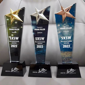 अनुकूलित चैंपियन पुरस्कार क्रिस्टल स्टार आकार पुरस्कार ट्रॉफी प्रचार क्रिस्टल ट्रॉफी पेशेवर Uv प्रिंटिंग k9 क्रिस्टल ट्रॉफी - Product Image 3