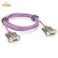 Cable CAN Bus DB9 Hembra a DB9 Hembra FD Sin Terminación para Sensor ECU, Actuador, Diagnóstico Automotriz, Automatización Industrial