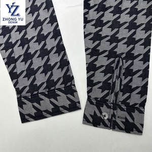 قماش دينيم جاكار للفتيان-الصين بالجملة على شكل ألف رافعة ورقية عالية الجودة من القطن - Product Image 4