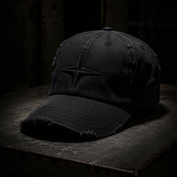 Topi Snapback Retro Street dengan Bordir 3D Puff, Topi Baseball Berpuncak, Pinggiran Datar, Vintage Wash, Logo Custom, Supplier Grosir