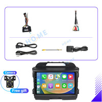 Pemutar Multimedia mobil, Radio mobil Android 14, pemutar Multimedia untuk Kia Sportage 3 SL 2010-2016 Multimedia Video 2Din DVD, Speaker Audio Stereo