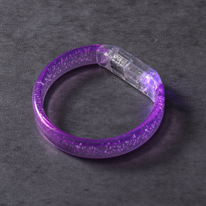 Bracelets lumineux LED pour fêtes, bracelets à bulles lumineuses, logo personnalisé, bijoux pour festivals et événements - Product Image 6