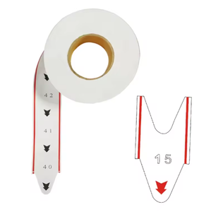 Rouleau de tickets de file d'attente déchiré - Ticket de passage de porteuse n° 2000 compatible avec l'assignateur de poste 00-99 ou 000-999 - Product Image 3