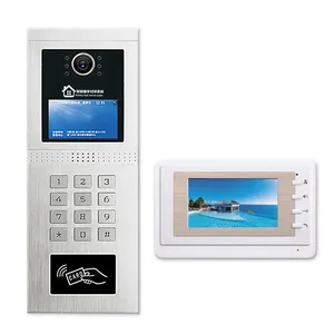 Villa and apartment visual video phone building intercom system doorbell intercom device intercom doorbell access control system