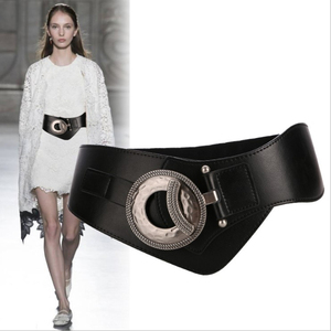 Alfa Damesmode Slanke Riem Taille Riemen Brede Elastische Riemen Voor Dames - Product Image 5