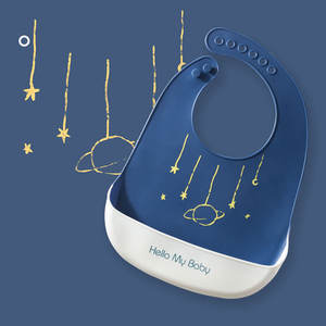 BPA Free in Silicone impermeabile pieghevole bavaglini di sicurezza stampati bambino forniture bavaglini lavabili <span class=keywords><strong>per</strong></span> <span class=keywords><strong>neonati</strong></span> Dropshipping <span class=keywords><strong>accessori</strong></span> <span class=keywords><strong>per</strong></span> bambini - Product Image 2