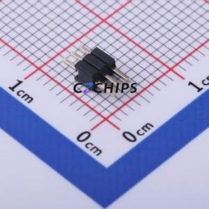 PZ127V-11-03-H25 Pin Header Through hole Component (THT),P=1.27mm Connector 1x3P 1.27mm Pin Header Through Hole - Product Image 1