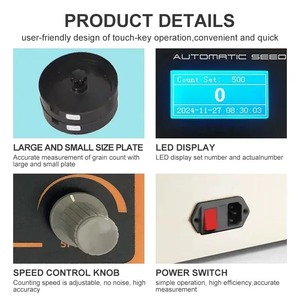 Contador de Semillas Automático, Máquina Digital de Conteo de Semillas al Vacío, Analizador de Granos, Maíz, Arroz, Trigo y Vegetales - Product Image 6