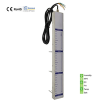 Sonda RS485 4G LoRaWAN con Electrodo para Detección de Suelo, Sensor Multicapa 8 en 1 Integrado para Temperatura, Humedad, PH, NPK, EC, Salinidad