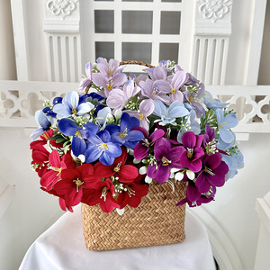 Mazzetto <span class=keywords><strong>di</strong></span> <span class=keywords><strong>fiori</strong></span> <span class=keywords><strong>di</strong></span> giglio simulato per matrimonio con fiore speciale Bouquet con decorazione <span class=keywords><strong>di</strong></span> fascia alta grande mazzo <span class=keywords><strong>di</strong></span> <span class=keywords><strong>fiori</strong></span> fatti a mano - Product Image 4