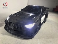 Kit carrosserie large style YG pour Mercedes Benz Classe C – Élargisseurs d'ailes, pare-chocs avant et arrière, jupes latérales – Pièces de tuning