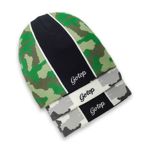 Gorros de Punto Jacquard Térmicos Multicolores con Logotipo Bordado Reflectante Personalizado de Alta Calidad, Gorros Deportivos para el <span class=keywords><strong>Invierno</strong></span> - Product Image 1