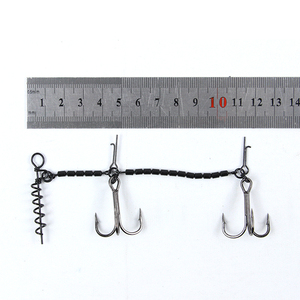 Selco Lokken Vissen Stinger Haak <span class=keywords><strong>Rig</strong></span> Voor Snoek Roofdier Met Hoge Kwaliteit Roestvrij Staal - Product Image 1