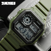 Pemasok SKMEI 1299 luar ruangan 50M jam tangan Digital Relojes Rombre tahan air lebih dari 180 produk baru dirilis setiap tahun