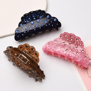 Nuovo acetato pieno di pinza pinza europa e gli Stati Uniti alla moda costoso artiglio per capelli - Product Image 3