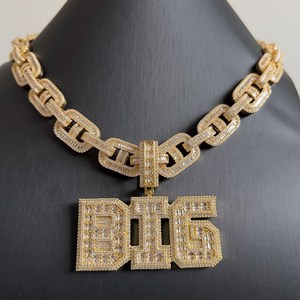 Cadena Cubana de Plata 925 con Moissanita de Calidad Premium para Hombre, Estilo Iced Out, Hip Hop, Lujo, Streetwear, Disponible al por Mayor - Product Image 6
