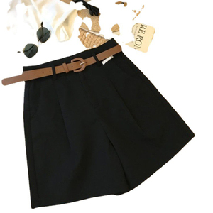 Pantalones Cortos Casuales de Mujer 2026: Novedad de Verano, Sección Delgada, Cinco Bolsillos, Holgados, de Cintura Alta, Estilo Workwear, Pierna Ancha - Product Image 5
