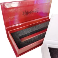 Yilucai Logo personnalisé rouge à lèvres brillant à lèvres boîte d'emballage carton coloré finition mate éponge Type de doublure cosmétiques à usage industriel