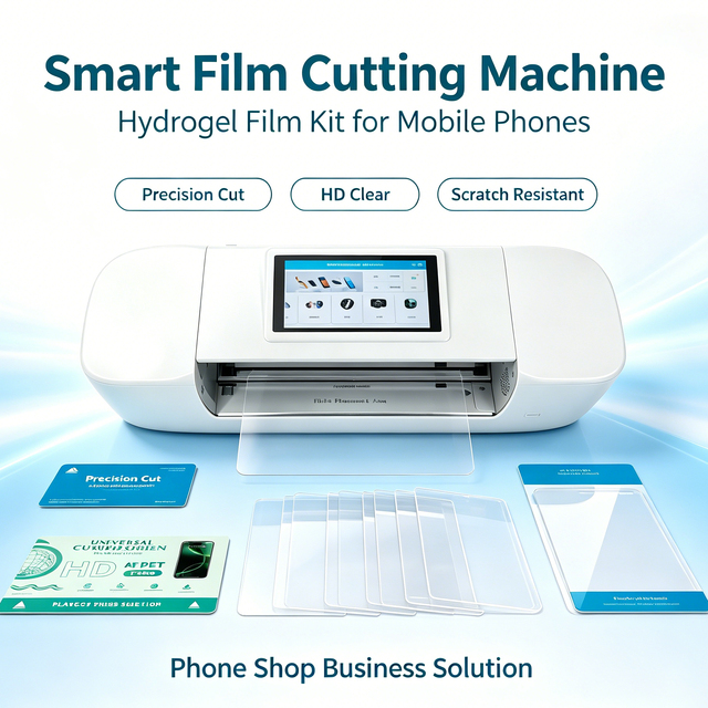 OEM ODM Custom Logo Smart Screen Protector Cutting Machine for Mobile Phone PC High Precision Aluminum Alloy Unlimited Cutting