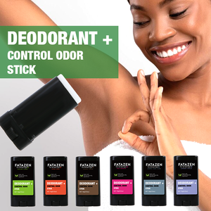 FATAZEN Private Label puro naturale senza alluminio rotolo organico sul Logo personalizzato ricaricabile <span class=keywords><strong>deodorante</strong></span> controllo odore Stick - Product Image 3