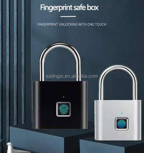 SLS Material inteligente de aleación de Zinc, bloqueo inteligente antirrobo, sin llave, huella dactilar y cadeno electrónico para Home Hotel RV - Product Image 4