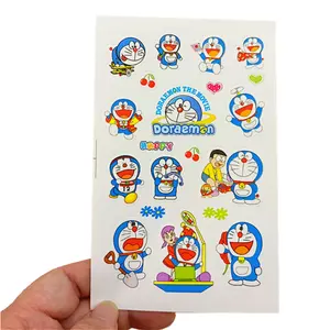 Populaire Animatie Anime Cartoon Decoratieve Etiketten Papier Doraemon Stickers Voor Laptop Bagage Hydroflasks Auto Motorfiets Telefoon