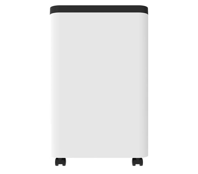 Déshumidificateur Portable 24L/Jour Silencieux pour Chambre, Elegant, Economie en Energie, Degivrage Automatique, Blanc