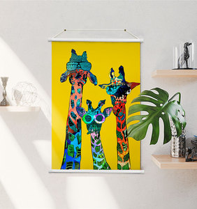 Size 40 X 60 CM <strong>Customized</strong> Anime Hanging Banners <strong>Wall</strong> <strong>Scroll</strong> Poster Hanging Picture Living Room <strong>Wall</strong> Art Poster - Product Image 4