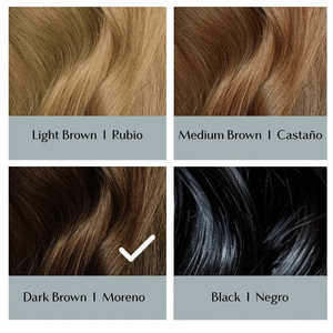 แอนตี้-ฟริซ แอนด์ เกรย์ แฮร์ คัฟเวอร์รี่ ดูโอ้ สีน้ำตาลเข้ม 100 มล. ขวดแบบมีหัวปั๊ม/แท่งขนาด 3 กรัม สำหรับใช้กับเส้นผม - Product Image 2