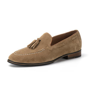 Wholesale Trendy Fancy <strong>Men's</strong> Footwear <strong>Tassel</strong> <strong>Suede</strong> <strong>Loafers</strong> for <strong>Men</strong> Genuine Leather Dress Shoes - Product Image 6