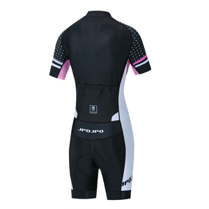 Combinaison de <span class=keywords><strong>triathlon</strong></span> à sublimation personnalisée pour femmes vêtements de cyclisme une pièce avec leggings de compression couches de base vêtements - Product Image 1