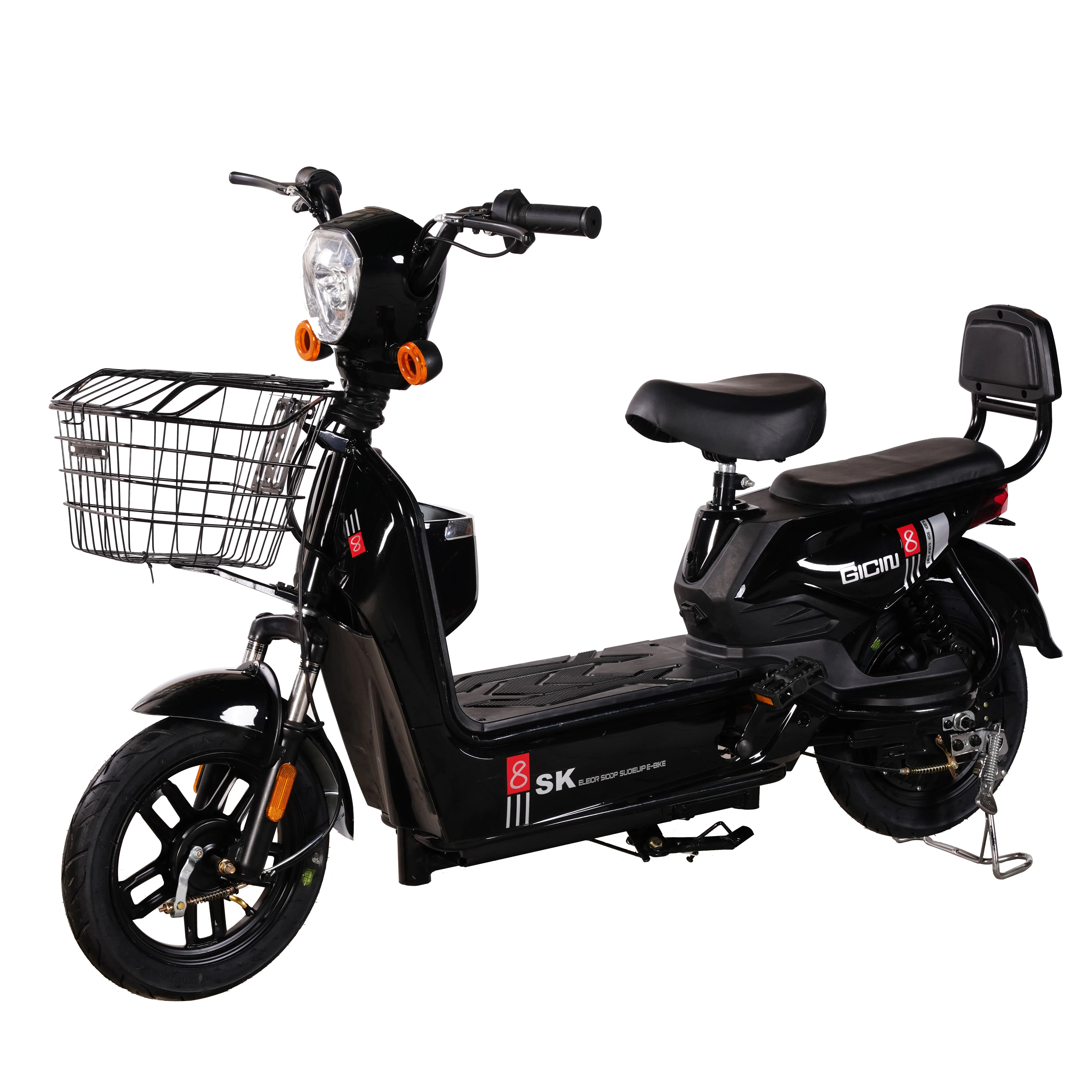 Vente en gros de scooter électrique bon marché, vélo de ville électrique 350W, 48V, vélo de scooter électrique pour adultes