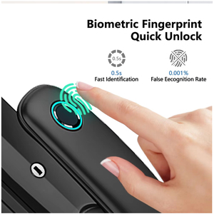 Nhà Máy Giá Tuya Thông Minh Khóa Với Wifi Vân Tay Kỹ Thuật Số Mã Khóa Thẻ Ứng Dụng Mở Khóa Cửa Thông Minh Khóa - Product Image 3