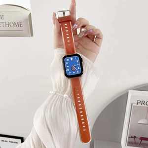 Moda nuevas mujeres hombres correa de reloj Correa Glacier Tpu deportes transparentes gelatina Tpu correa de reloj para <span class=keywords><strong>Apple</strong></span> <span class=keywords><strong>Watch</strong></span> <span class=keywords><strong>Series</strong></span> - Product Image 4
