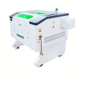 Pour Vevor 7050 tout-en-un 80W CO2 Laser graveur blanc tampon en caoutchouc Machine pour bois cuir pierre papier - Product Image 2