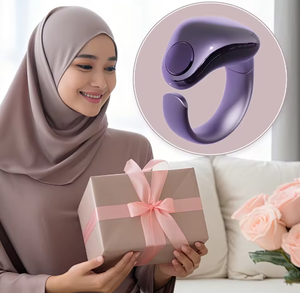 AilesTecca IOS智能电子念珠智能理货计数器有机发光二极管显示指南针功能IP67塑料Zikr Tasbeeh环 - Product Image 6